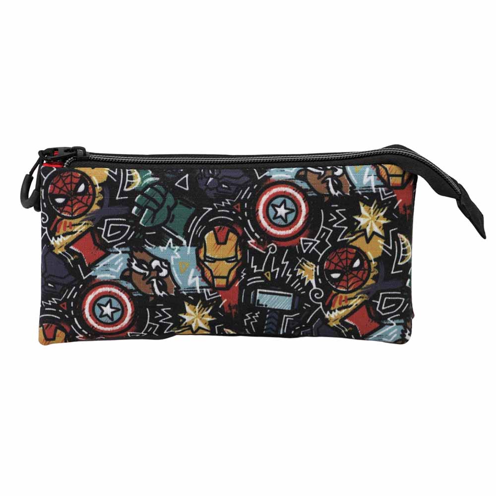 Triple Pencil Case HS Marvel Trend