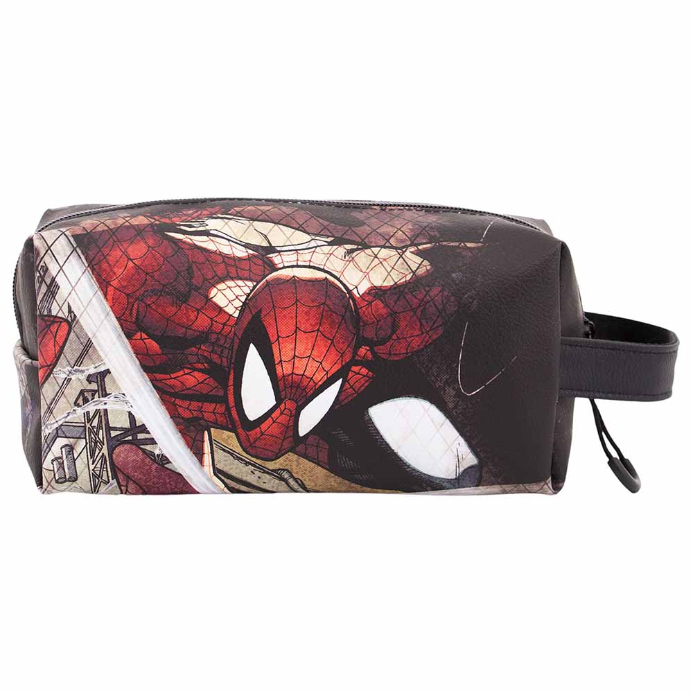 Brick Toiletry Bag Spiderman Collage