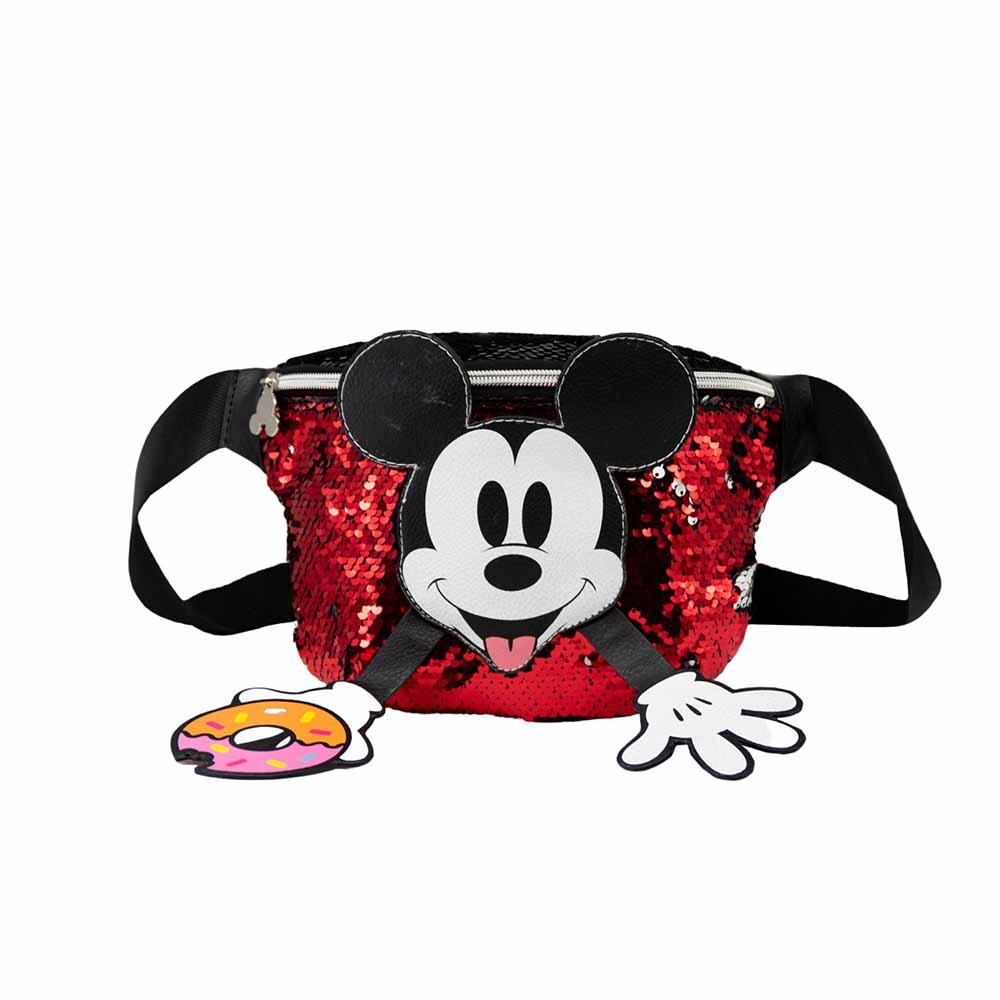 Cream Fanny Pack Mickey Mouse Donut
