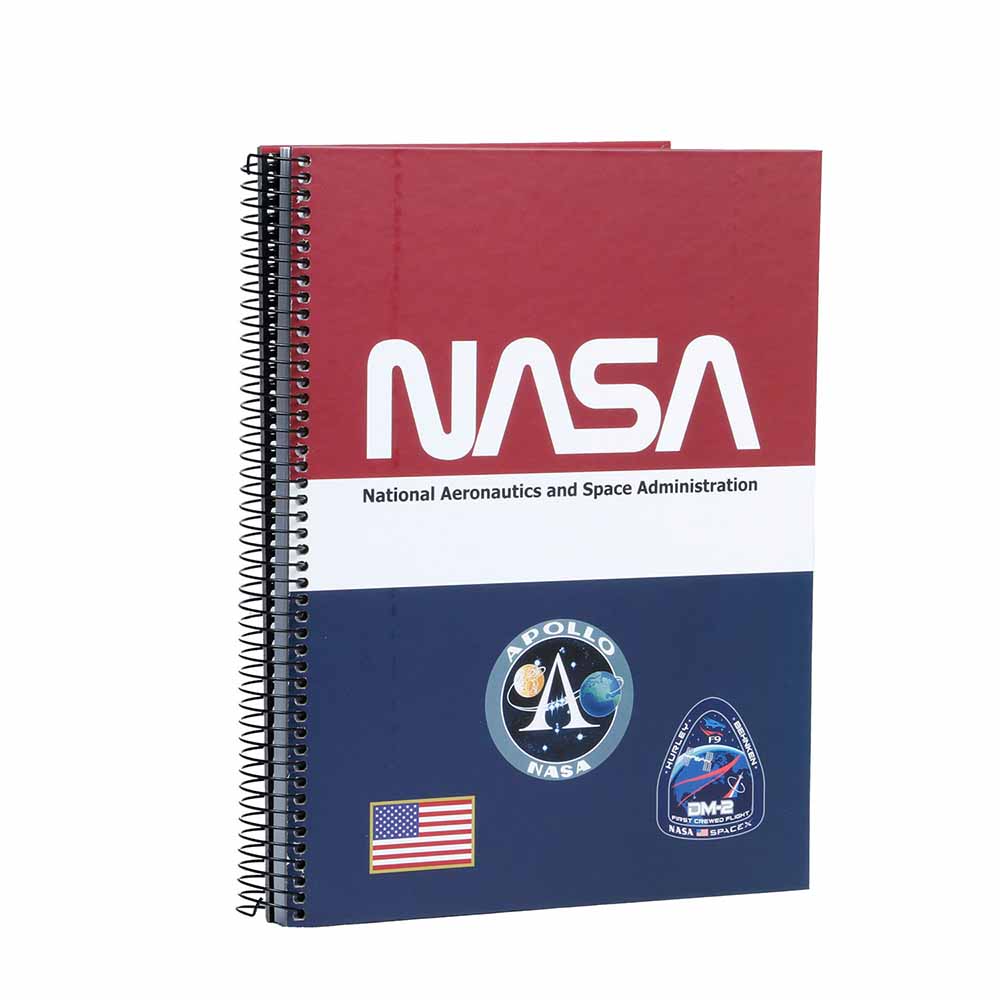 Quaderno A4 Carta a Griglia NASA Mission