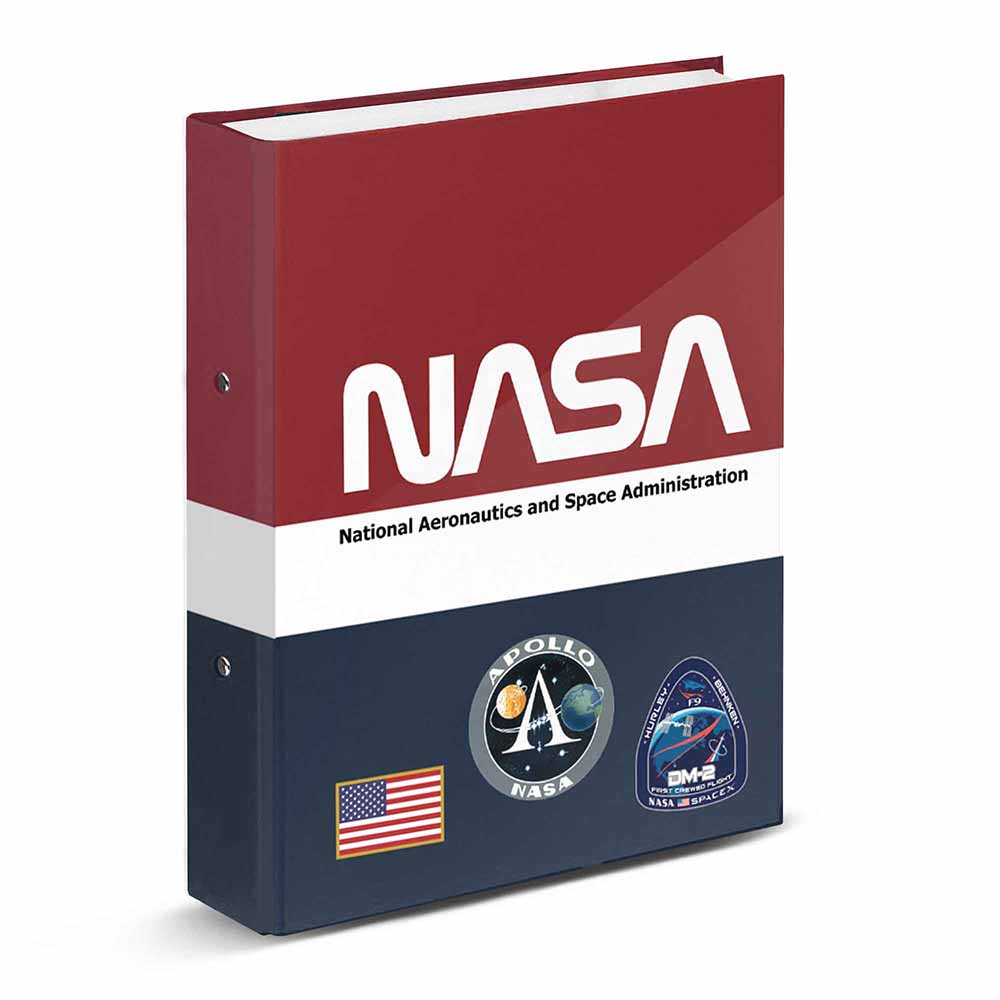 Classeur 4 Anneaux NASA Mission