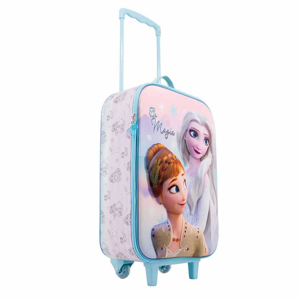 Soft 3D Trolley Suitcase Frozen 2 Magic