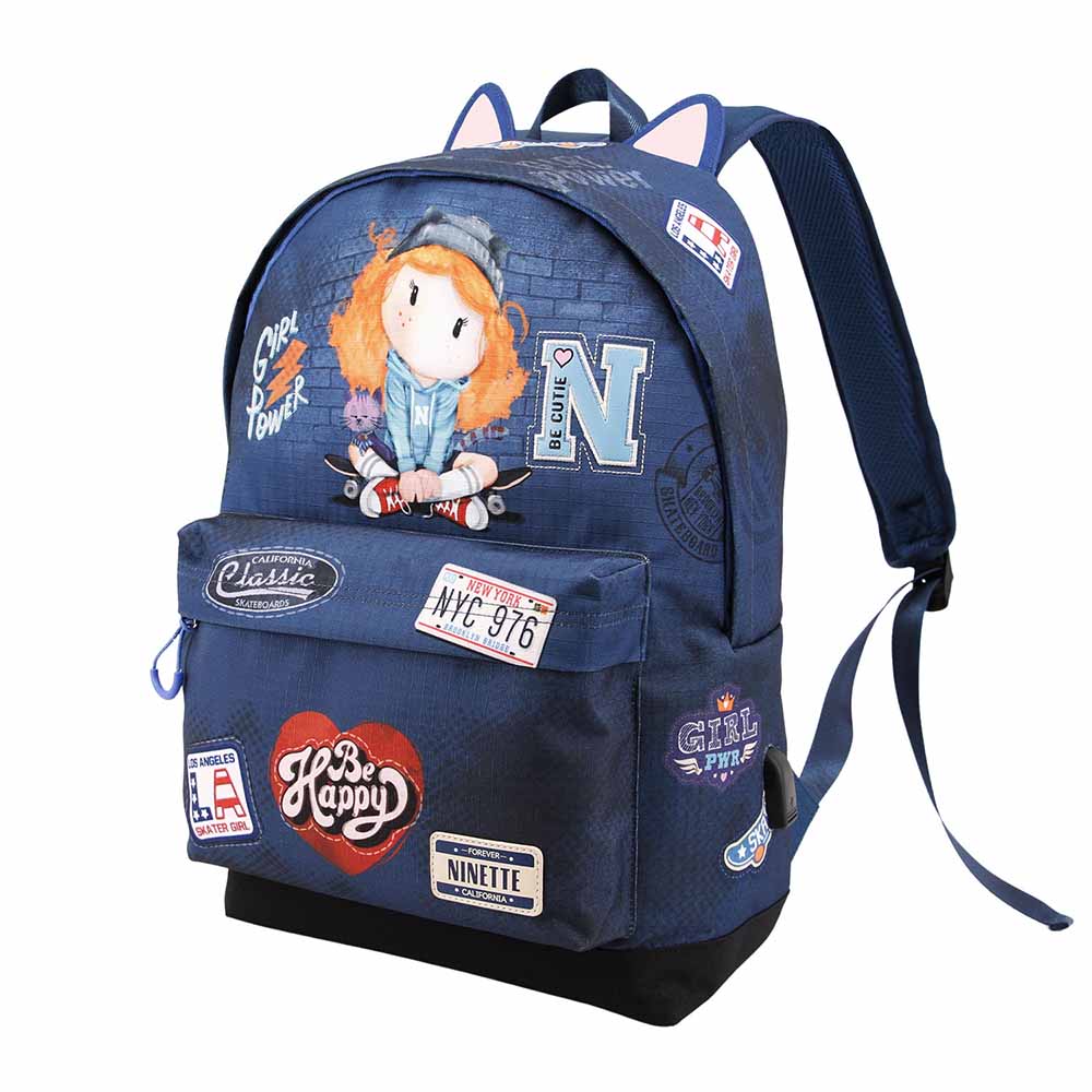 HS FN Backpack Forever Ninette Skater Blue