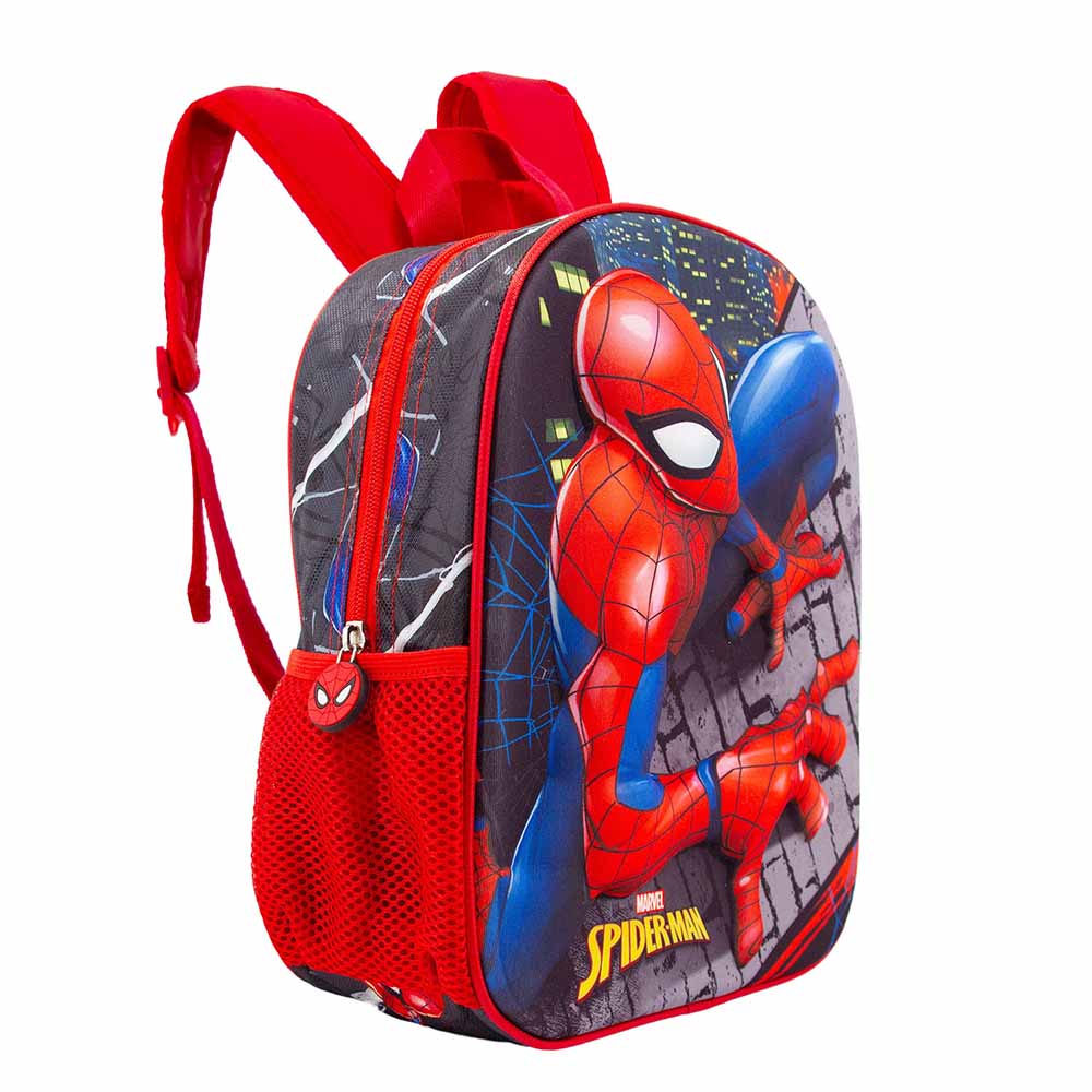 Small 3D Backpack Spiderman Wall