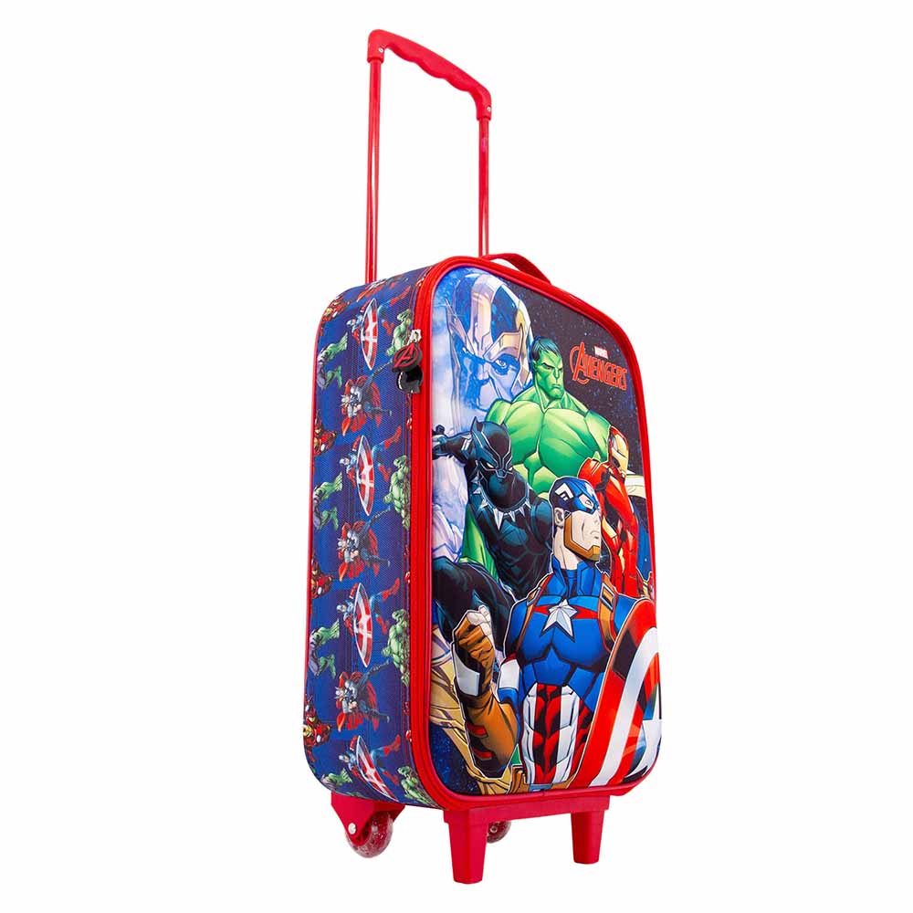 Soft 3D Trolley Suitcase The Avengers vs Thanos