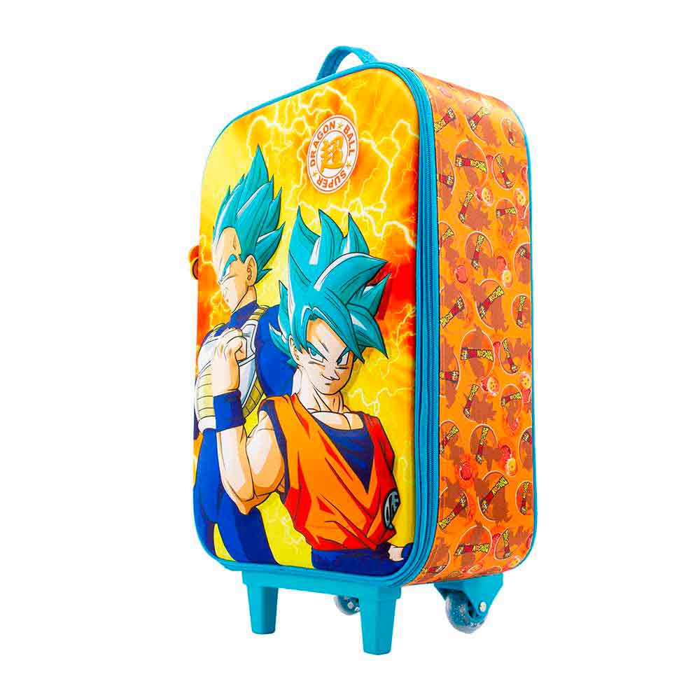 Soft 3D Trolley Suitcase Dragon Ball Energy