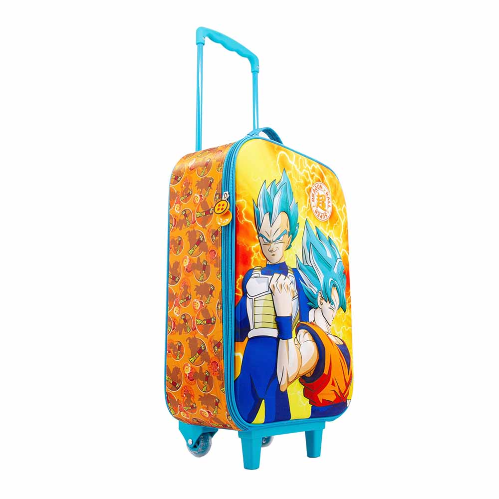 Soft 3D Trolley Suitcase Dragon Ball Energy