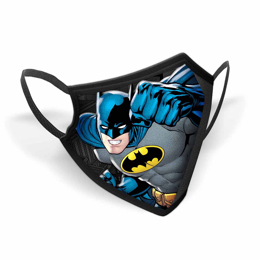 Reusable Kids Mask Batman Fist