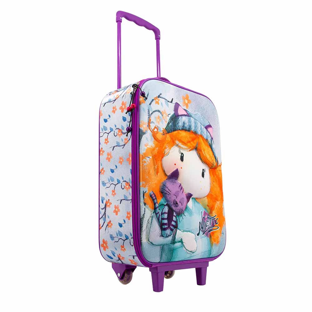 Soft 3D Trolley Suitcase Forever Ninette Cute