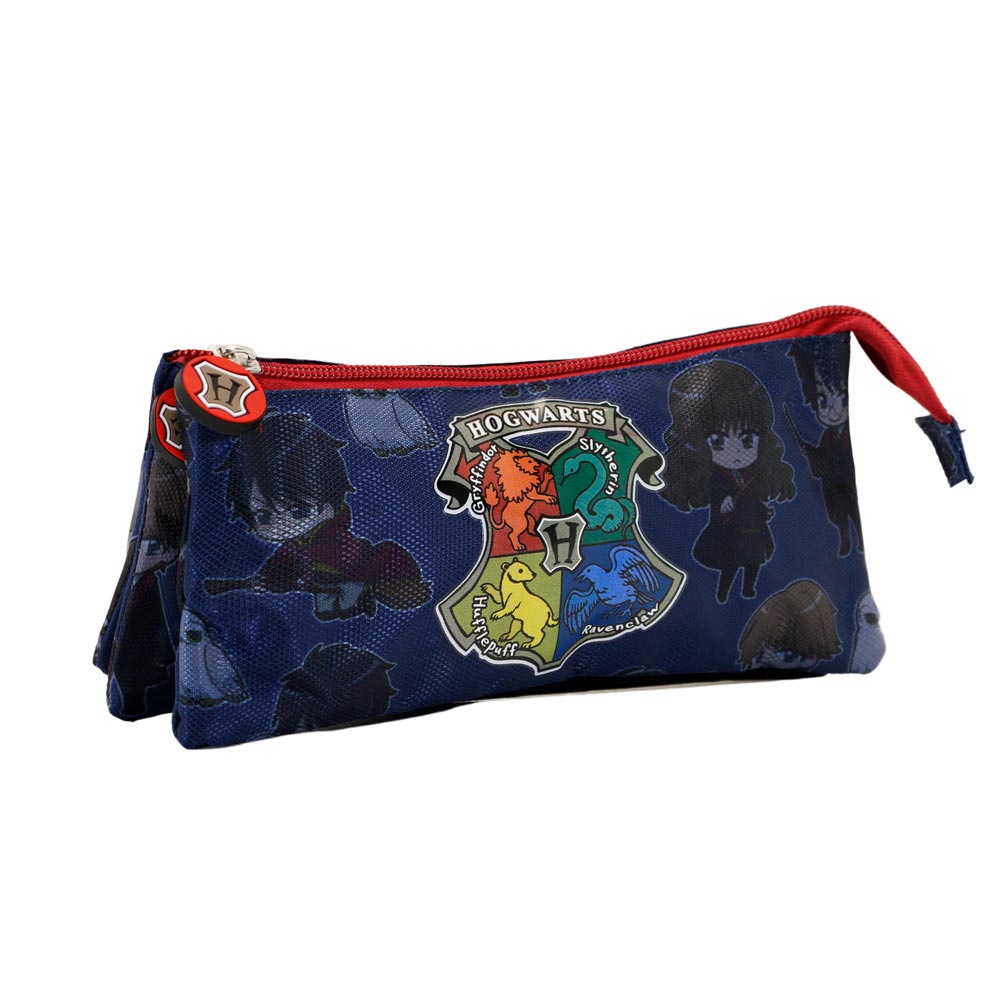 Triple Pencil Case Harry Potter Cute