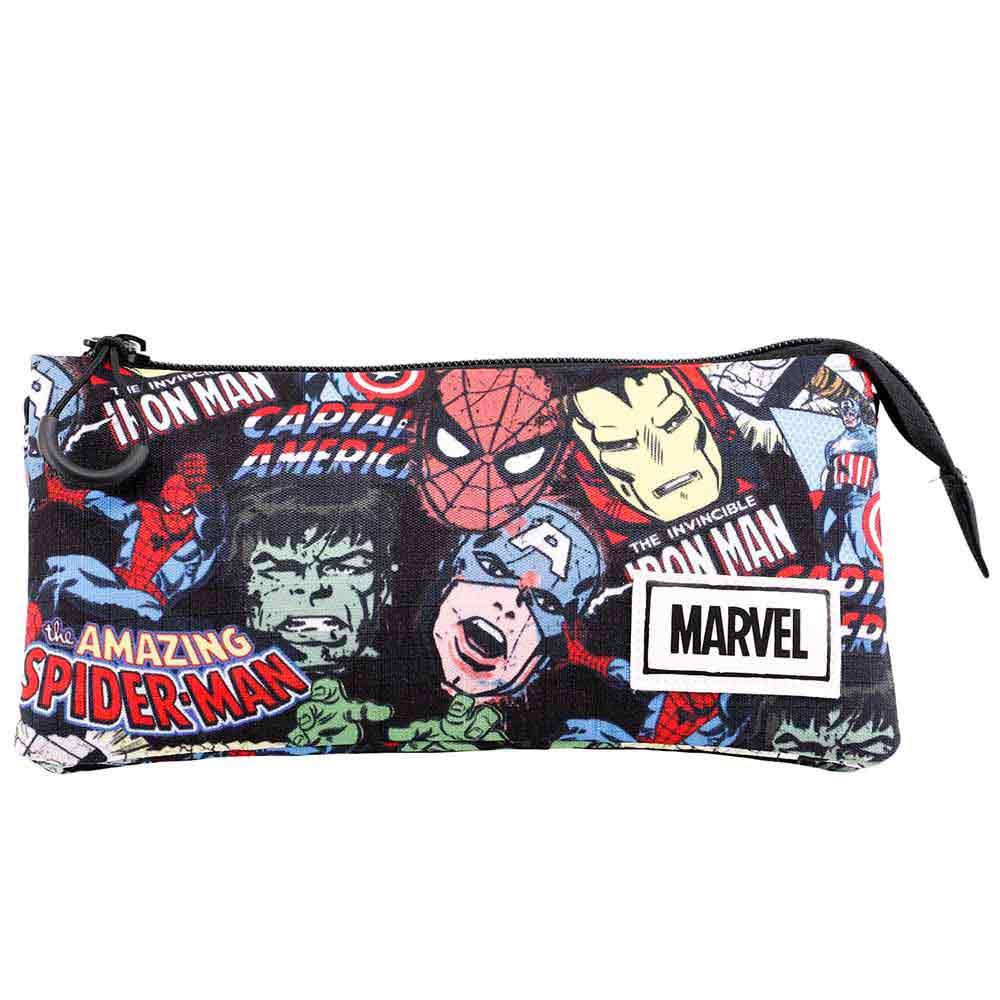 Triple Pencil Case HS Marvel Art