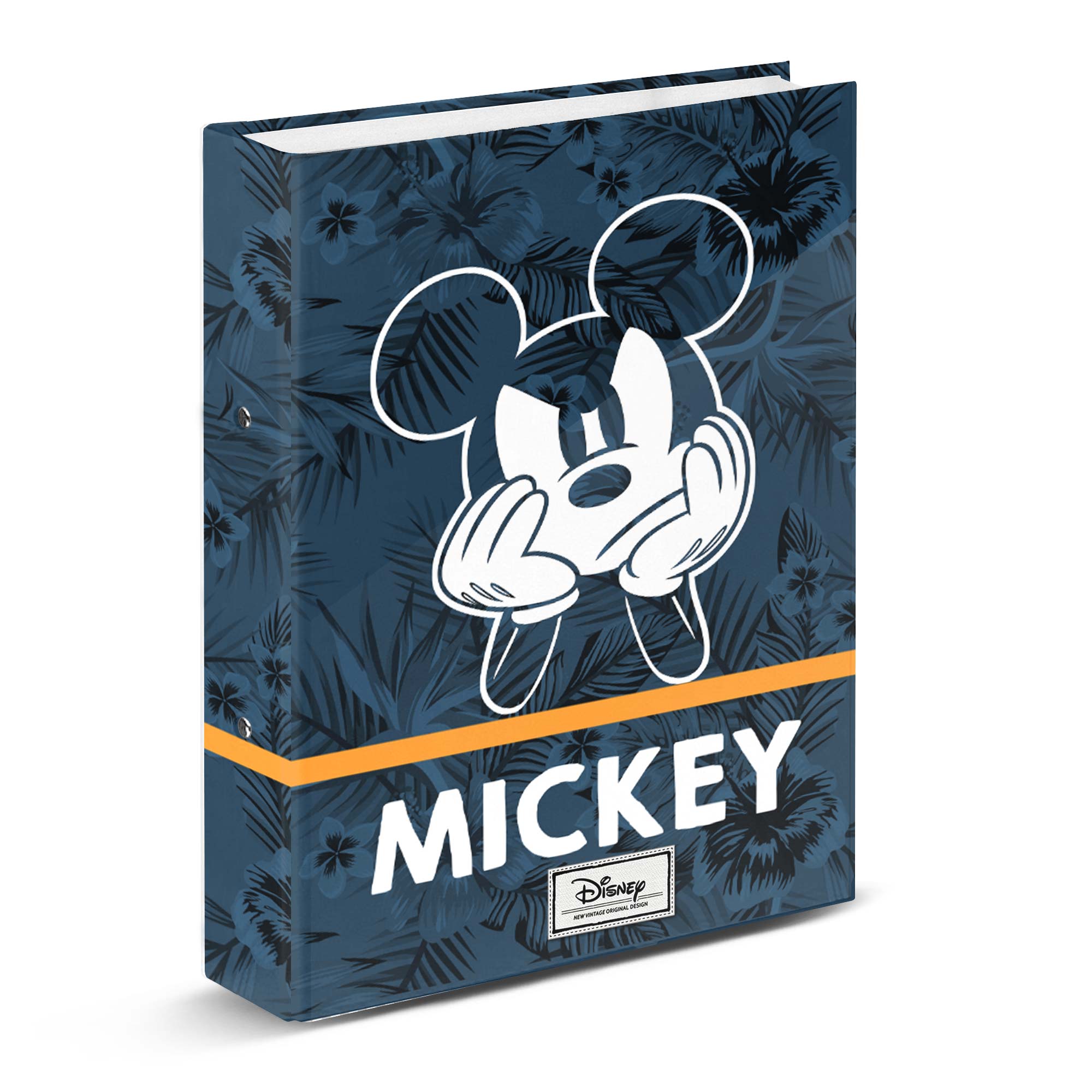 4 Rings Binder Mickey Mouse Blue