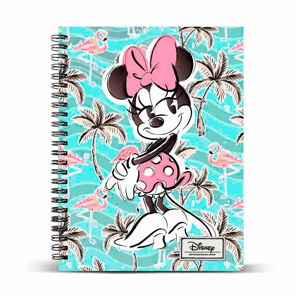 Cuaderno A4 Papel Cuadriculado Minnie Mouse Tropic