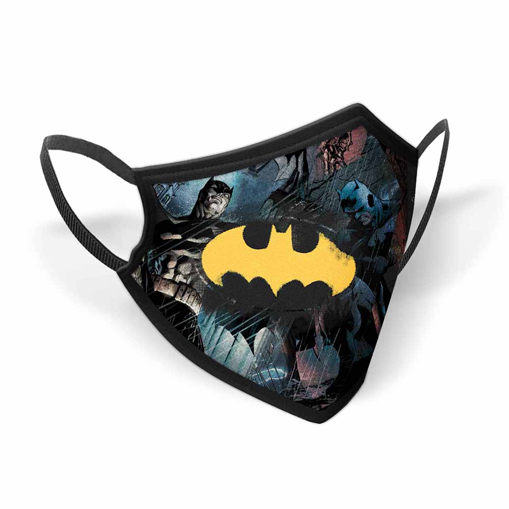 Masque Réutilisable Adultes Batman Darkness