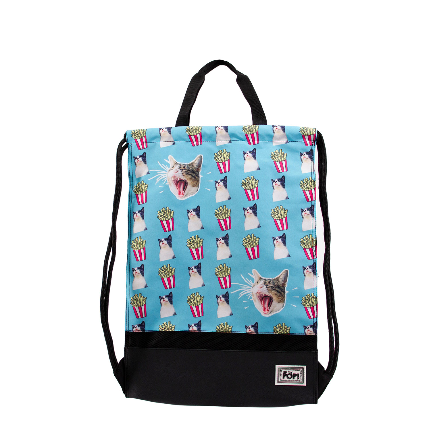 Storm Gymsack with Handles Oh My Pop! Angry Cat