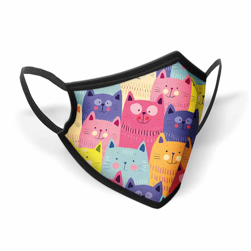Reusable Adults Mask Oh My Pop! Cats