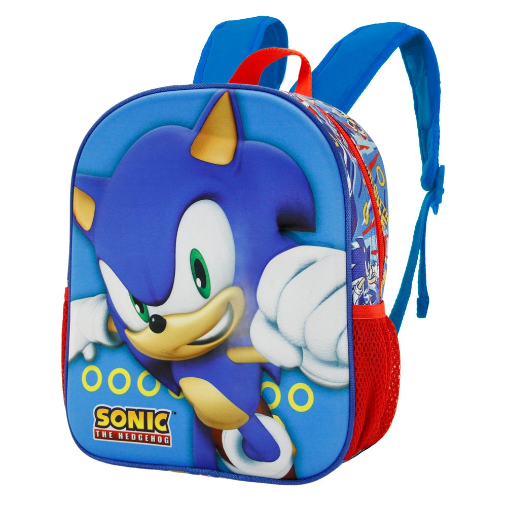 Small 3D Backpack Sonic Fast