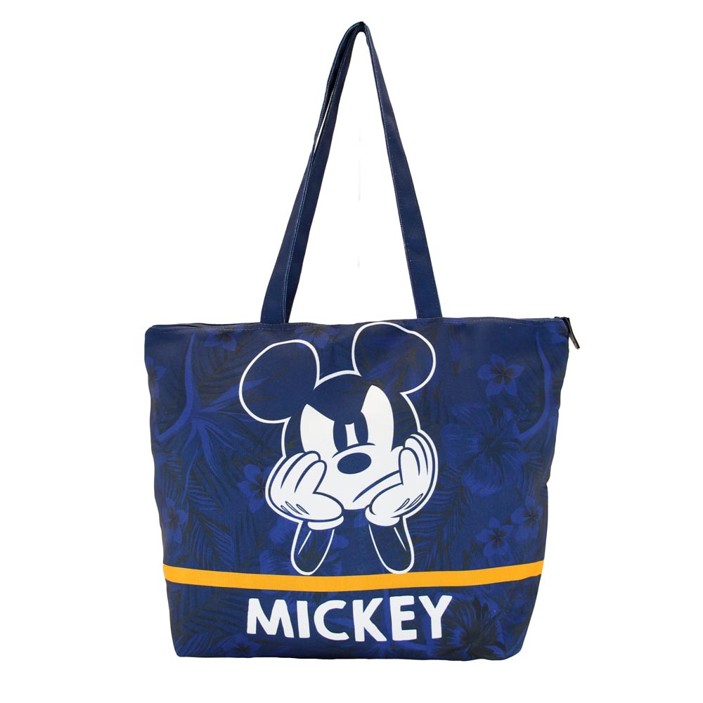 Small Soleil Beach Bag Mickey Mouse Blue
