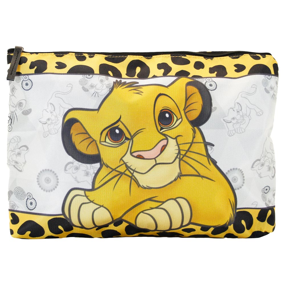Soleil Toiletry Bag Lion King Leopardin