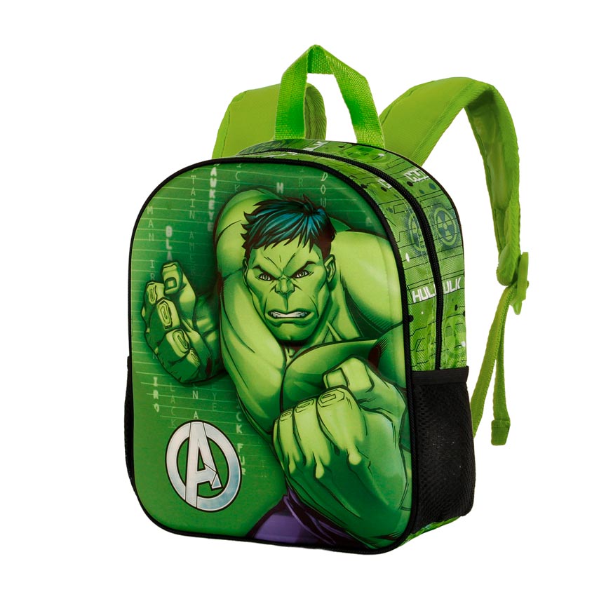 Small 3D Backpack Hulk Challenge