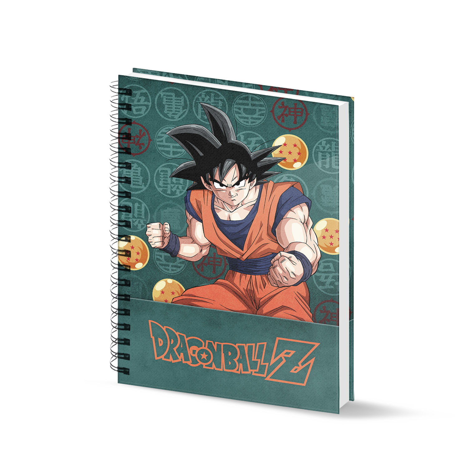 A5 Notebook Grid Paper Dragon Ball Strenght