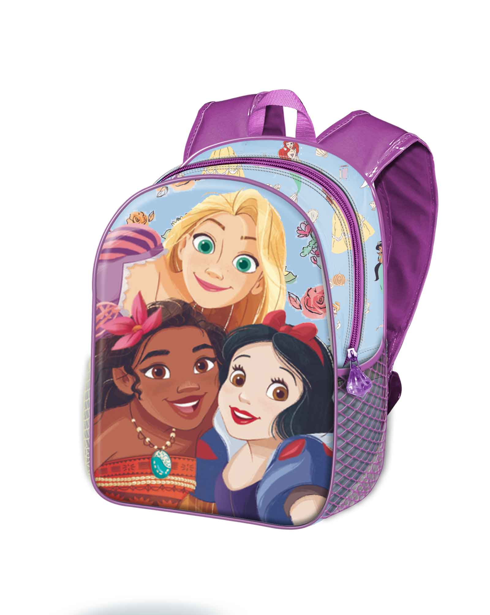 Small 3D Backpack Disney Princess Lovely