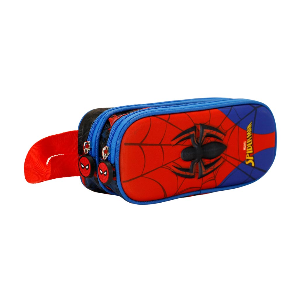 Estuche Portatodo Doble 3D Spiderman Spider