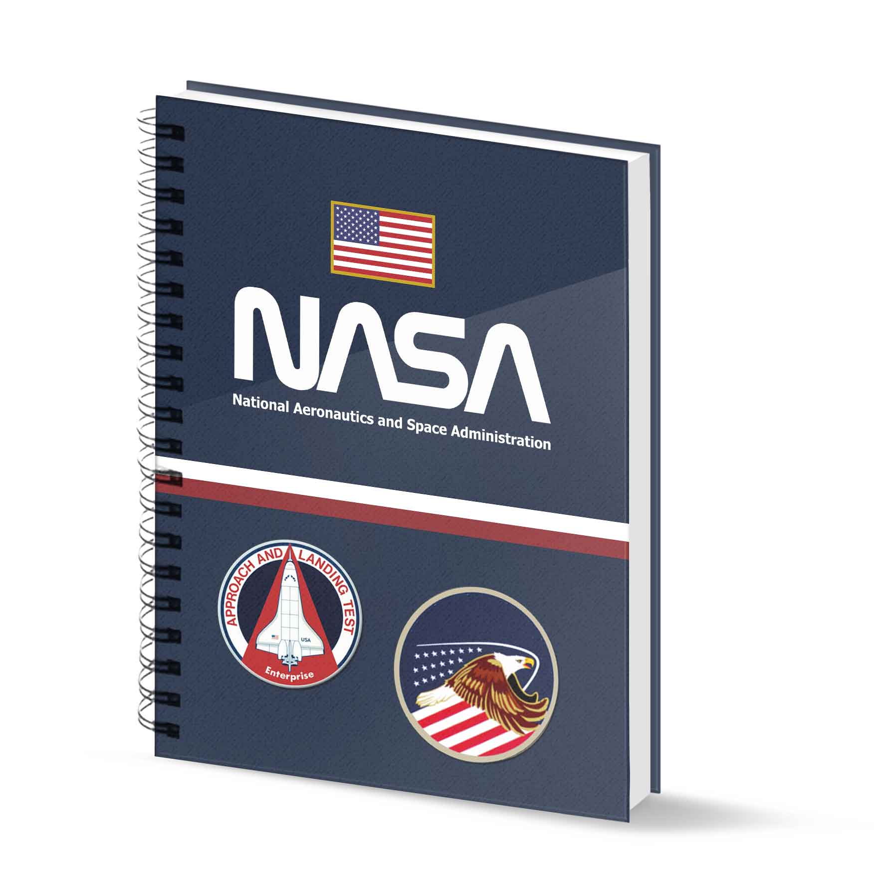 Cuaderno A4 Papel Cuadriculado NASA Infinity