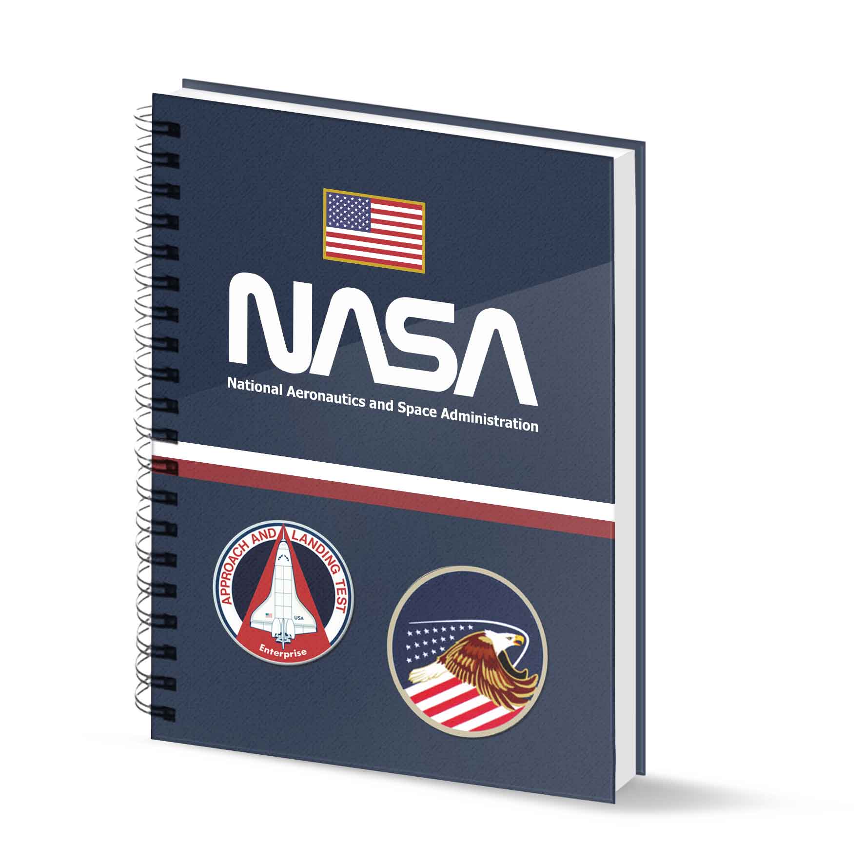 Cuaderno A5 Papel Cuadriculado NASA Infinity