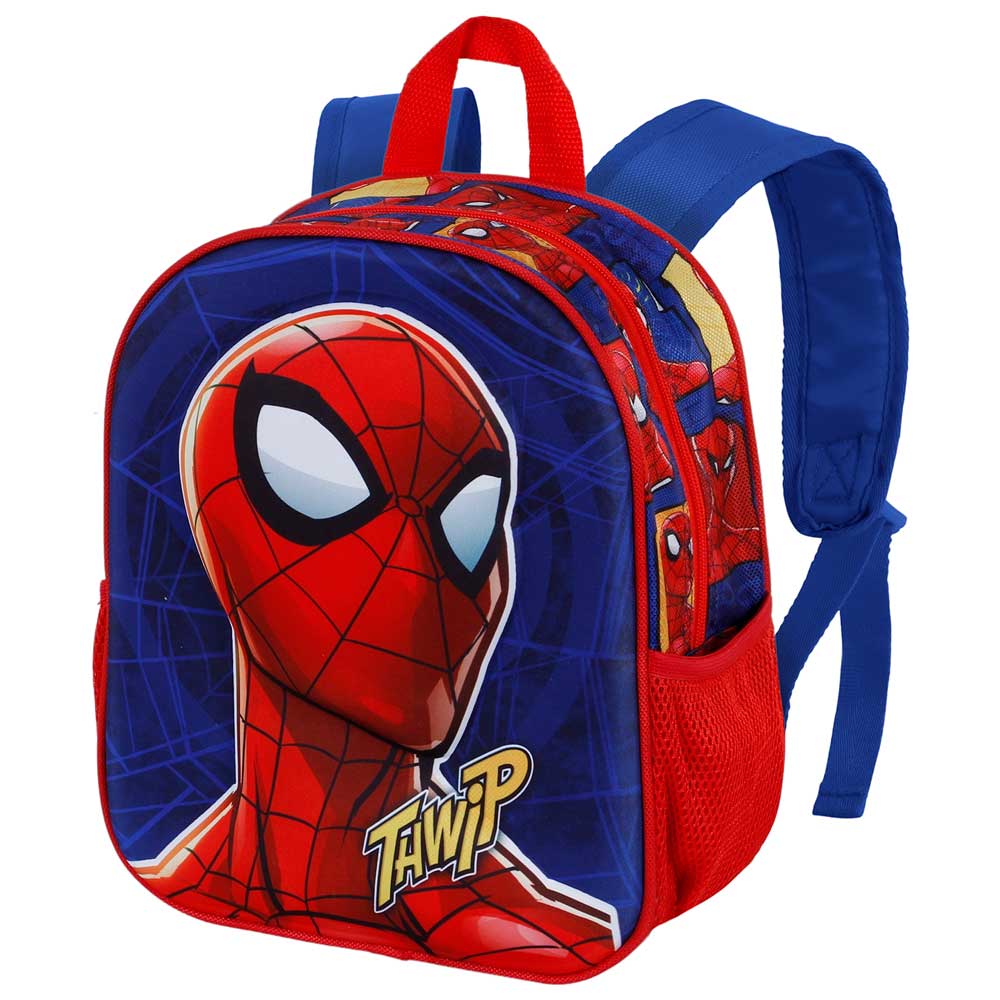 Small 3D Backpack Spiderman Sides