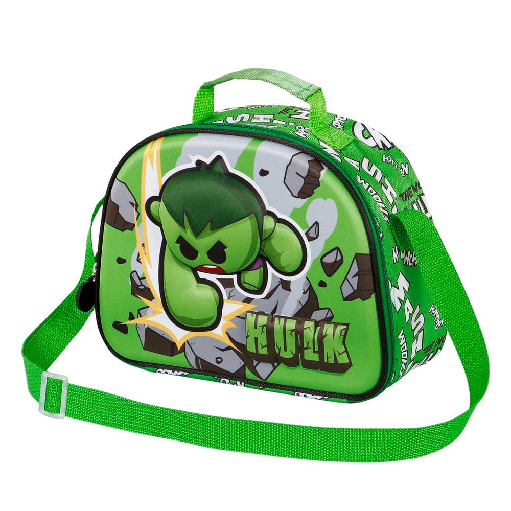 3D Lunch Bag Hulk Greenmass