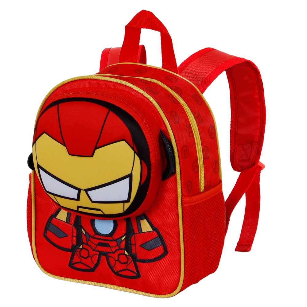 Pocket Backpack Iron Man Bobblehead