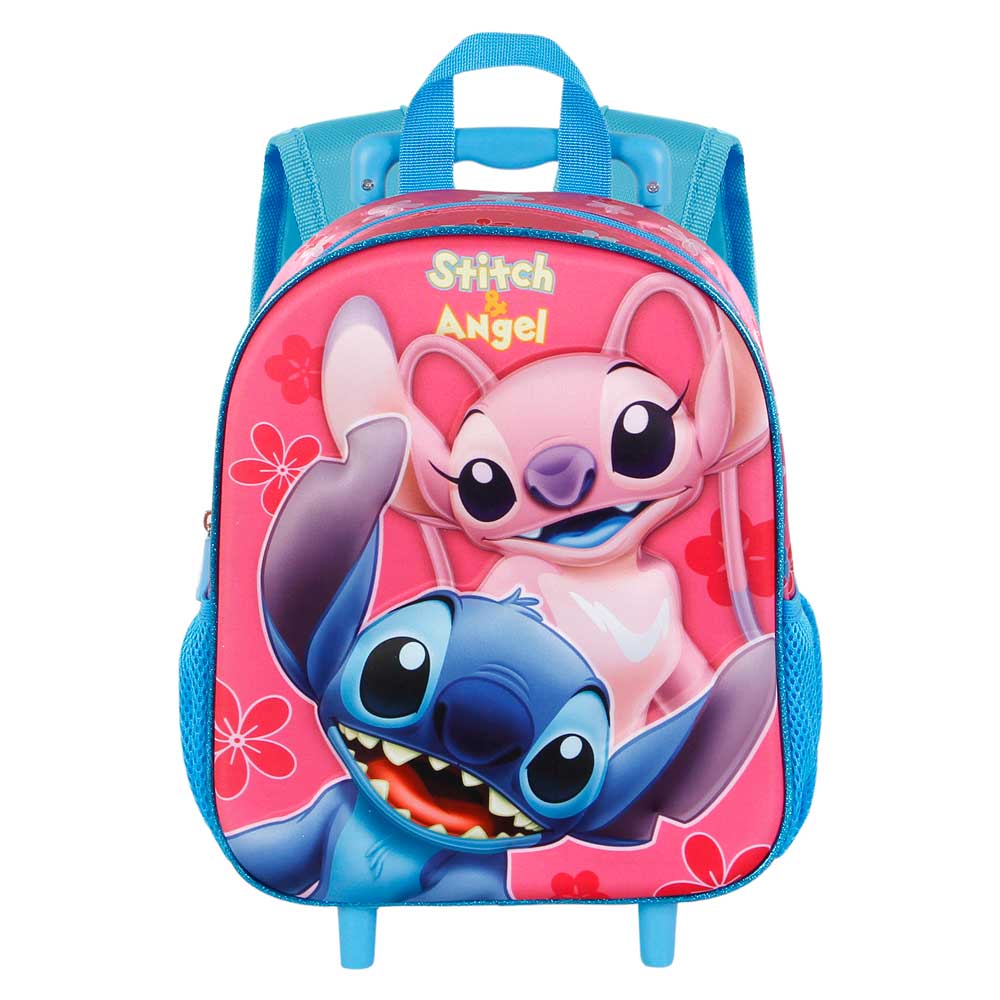 Small 3D Backpack with Wheels Lilo and Stitch Match Online - KARACTERMANIA