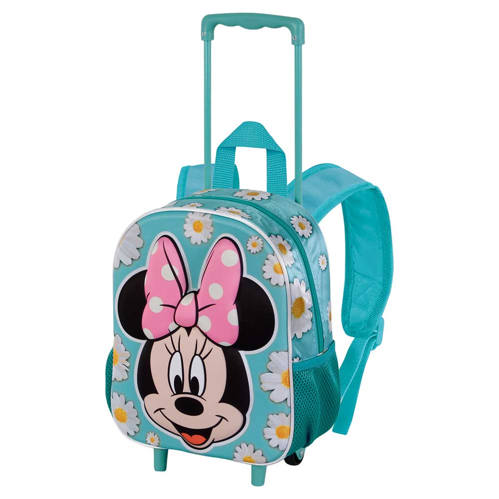 Small 3D Backpack with Wheels Minnie Mouse Spring