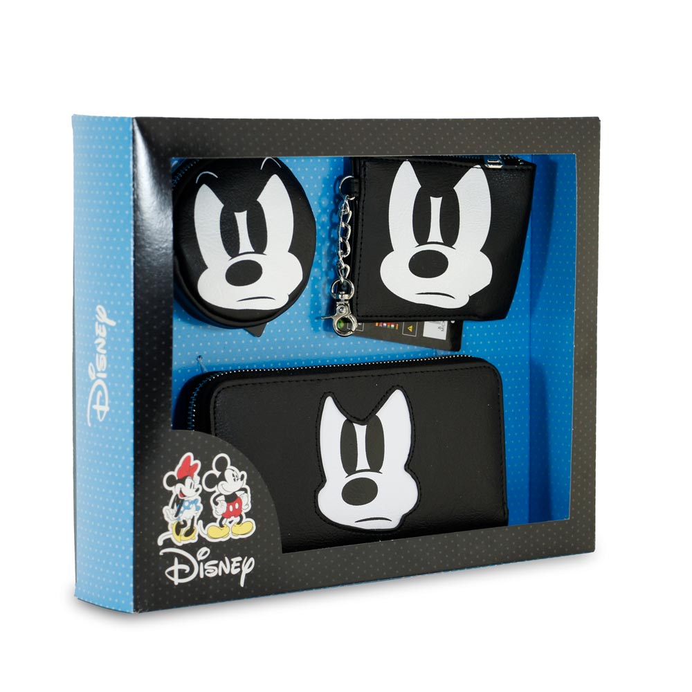 Pack avec Portefeuille + Porte-monnaie Mickey Mouse Angry