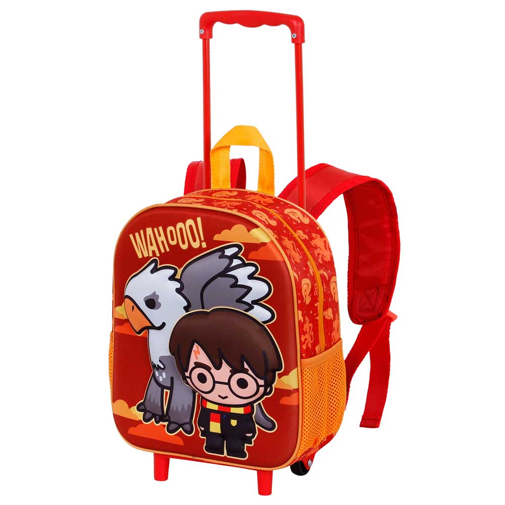 Small 3D Backpack with Wheels Harry Potter Buckbeak