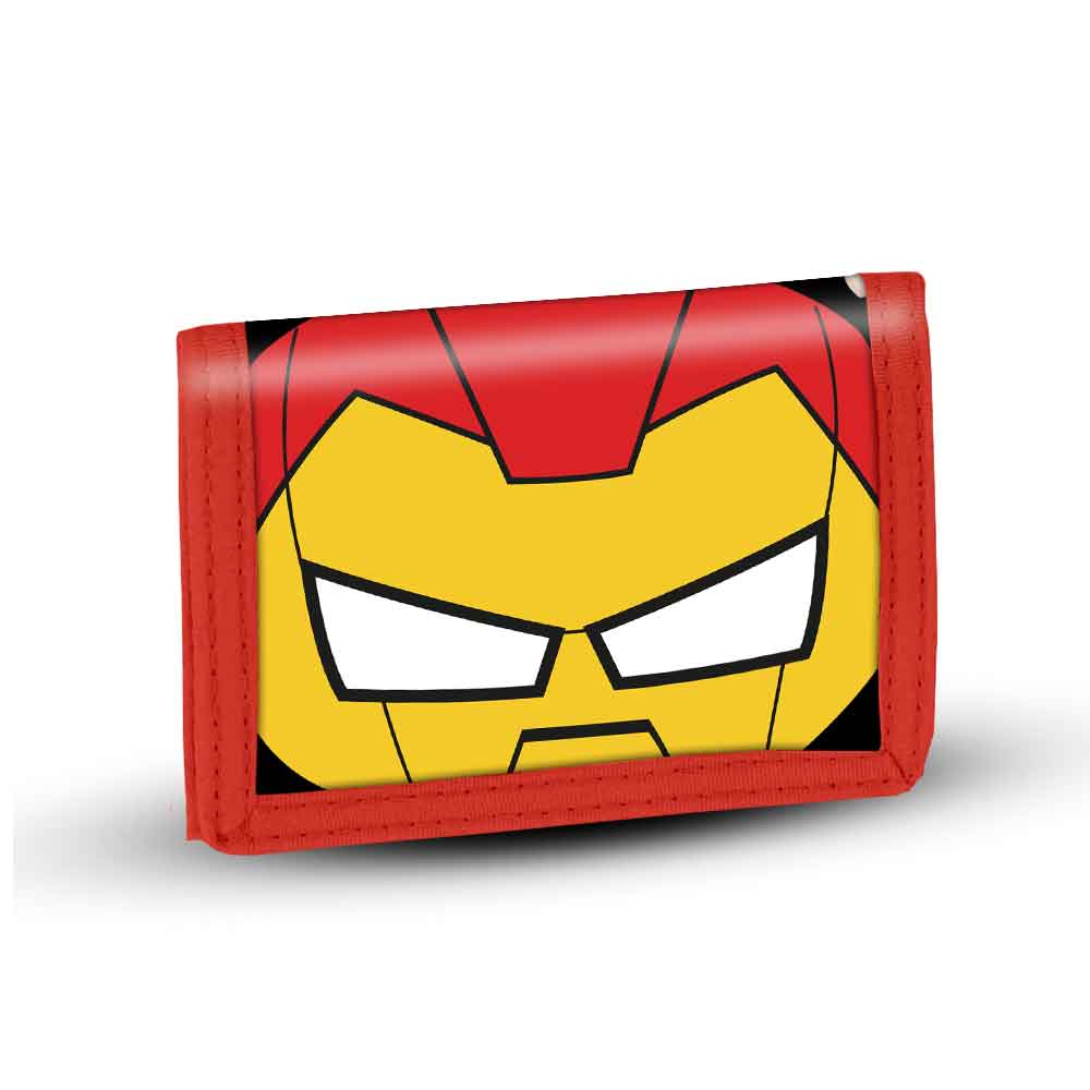 Velcro Wallet Iron Man Bobblehead