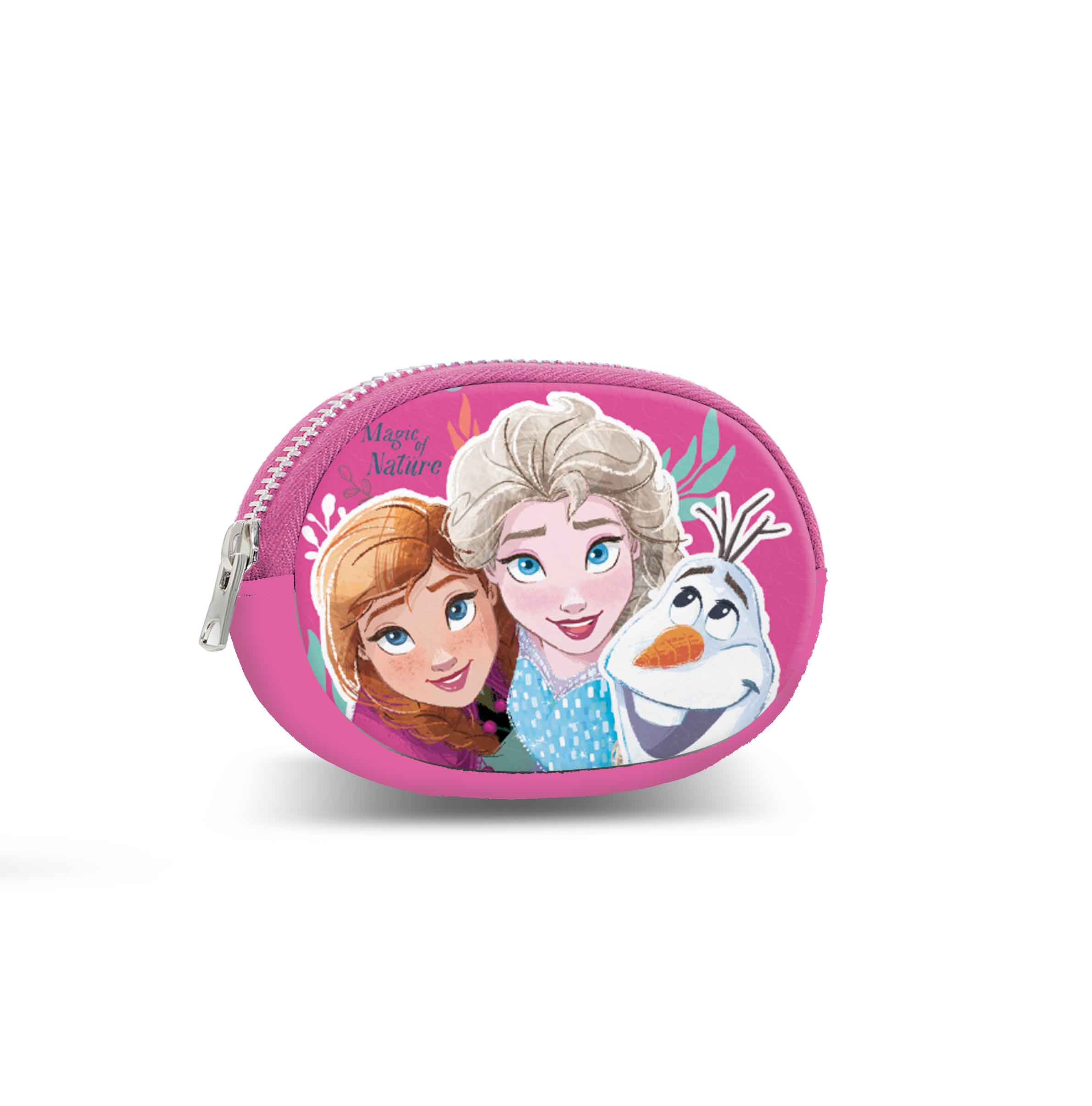 Pill Coin Purse Frozen 2 Nature Pink