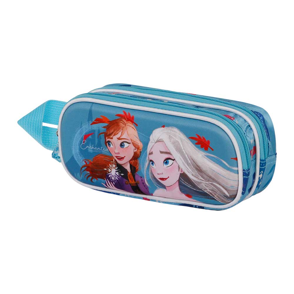 3D Double Pencil Case Frozen 2 Enchanted