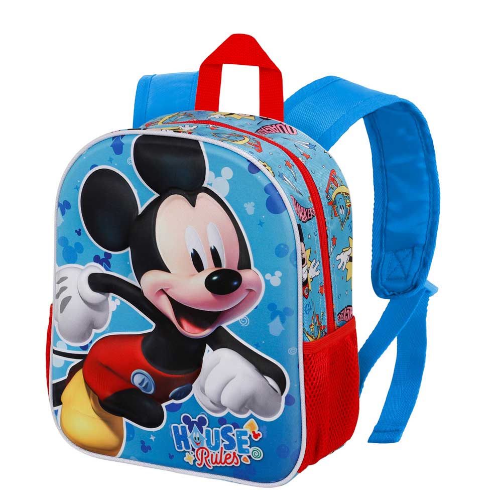 Small 3D Backpack Mickey Mouse House