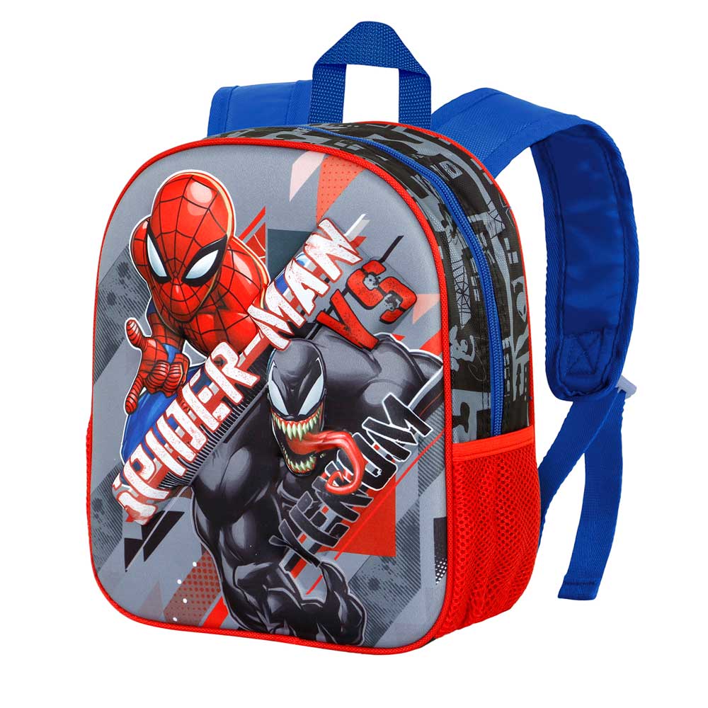 Small 3D Backpack Spiderman Rage