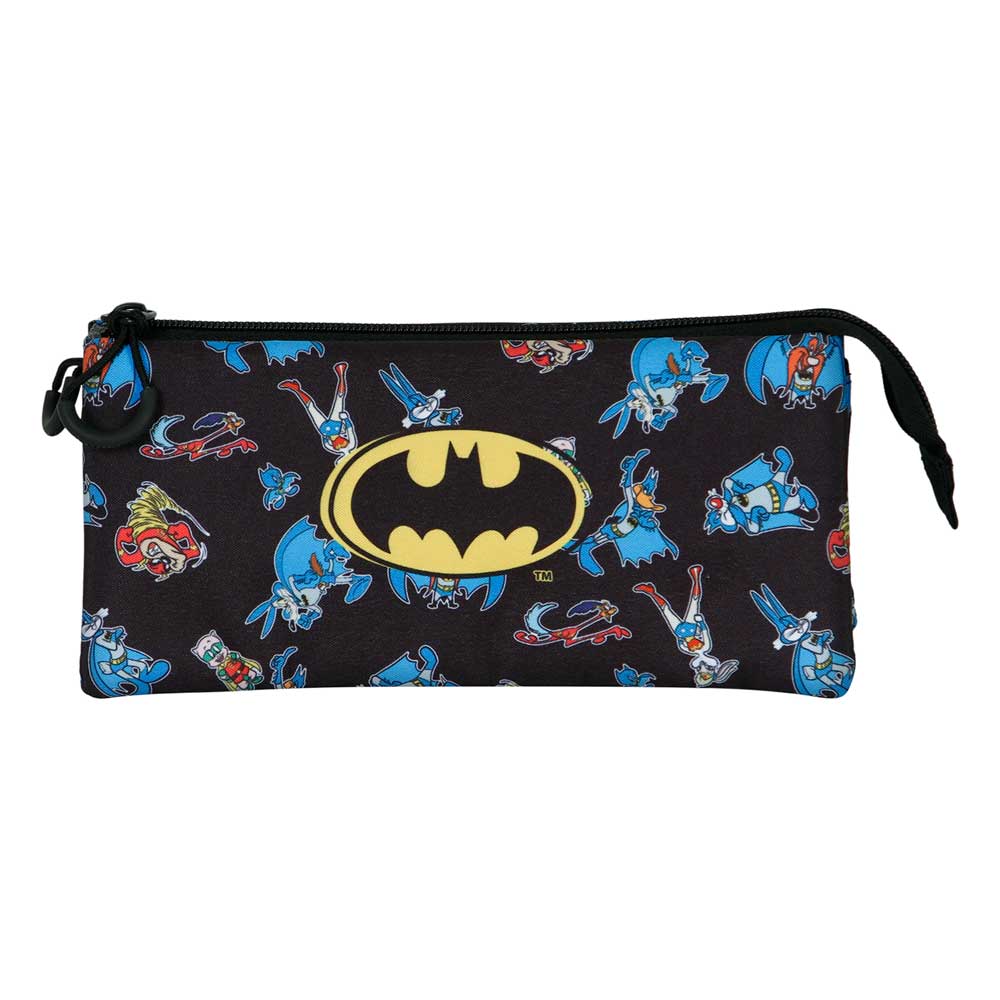 FAN Triple Pencil Case 2.0 Looney Tunes Batman Tunes Online - KARACTERMANIA