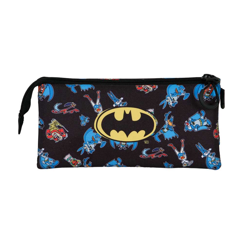 FAN Triple Pencil Case 2.0 Looney Tunes Batman Tunes Online - KARACTERMANIA