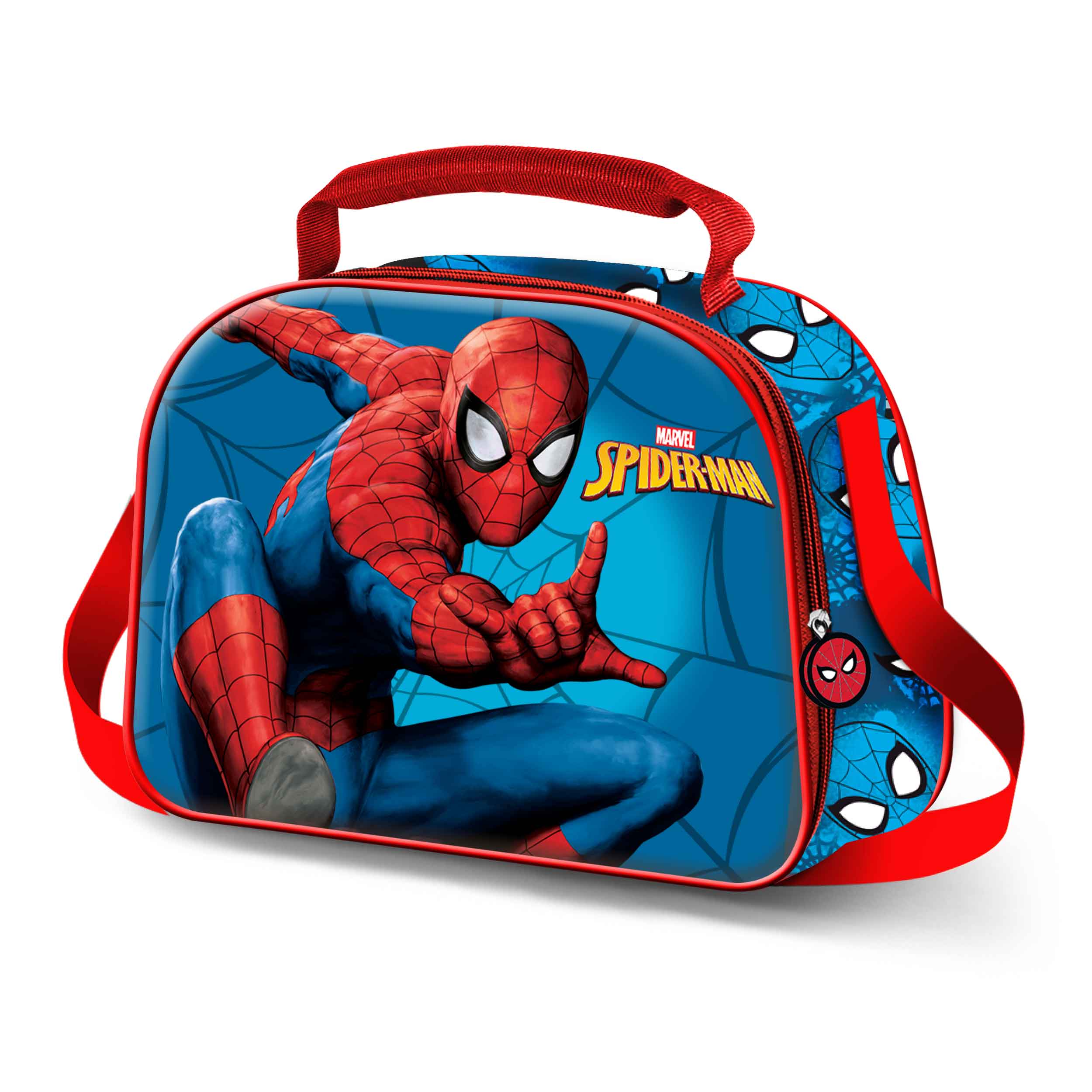 Spiderman - Sac à goûter 3D - rouge - Karactermania