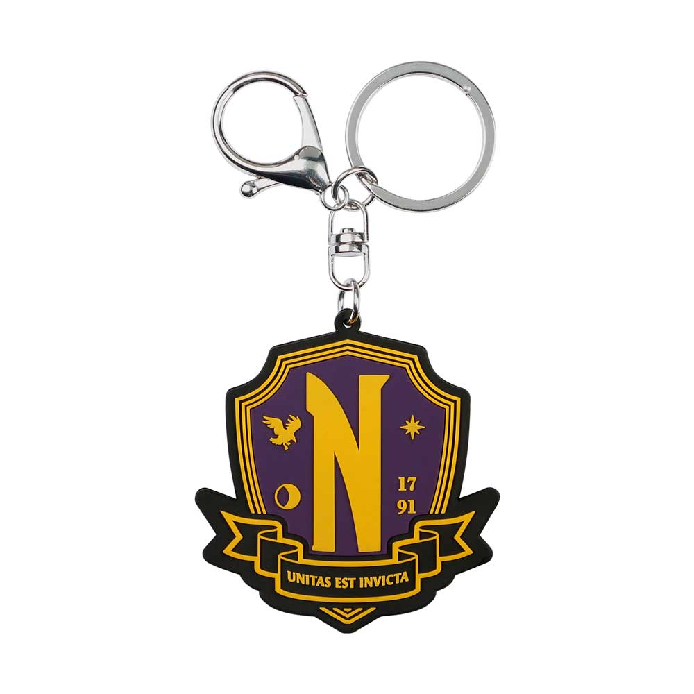 Brand Keychain Wednesday Emblem