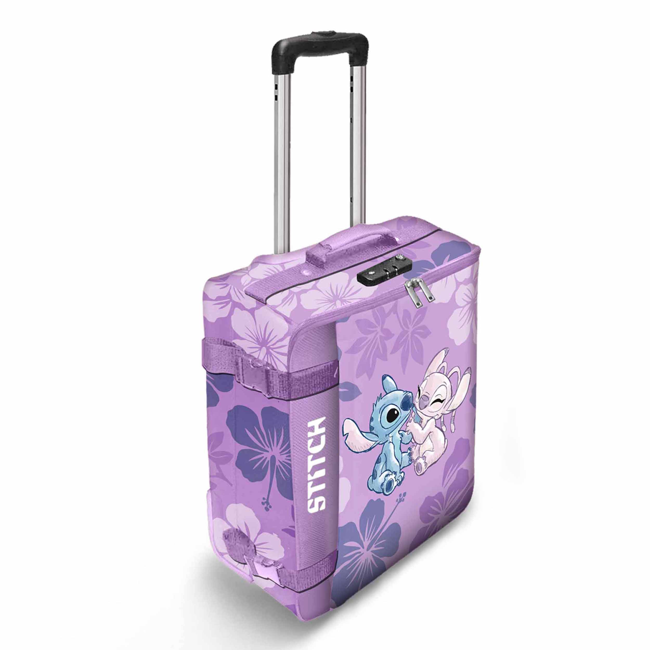 Foldable Cabin Suitcase Lilo and Stitch Stitch & Angel