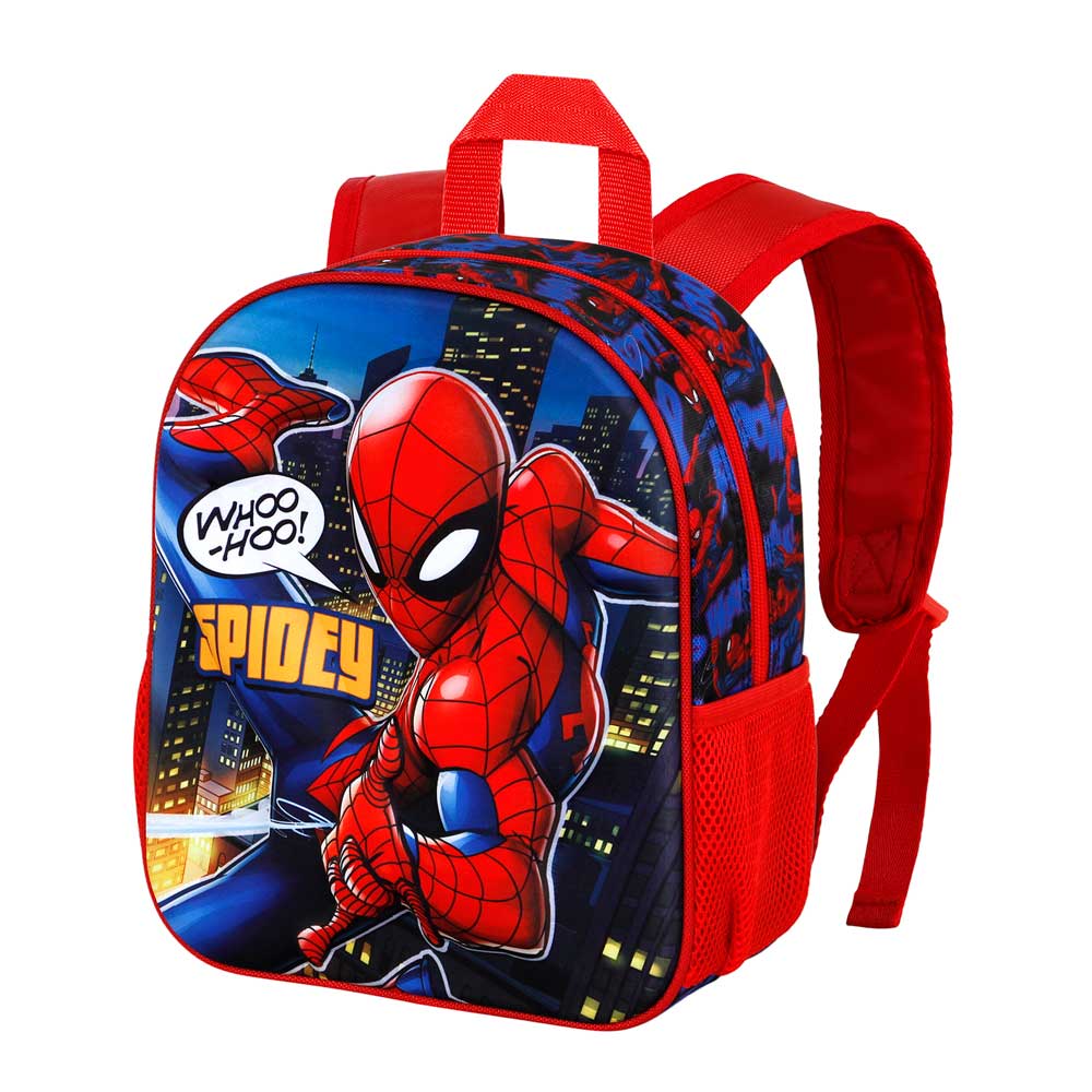 Mochila 3D Pequeña Spiderman Mighty