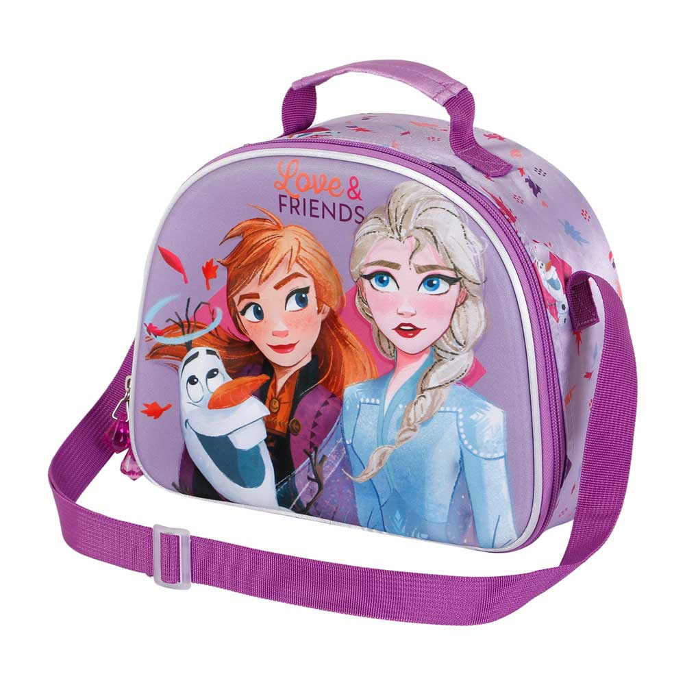 Bolsa Portamerienda 3D Frozen 2 Friends