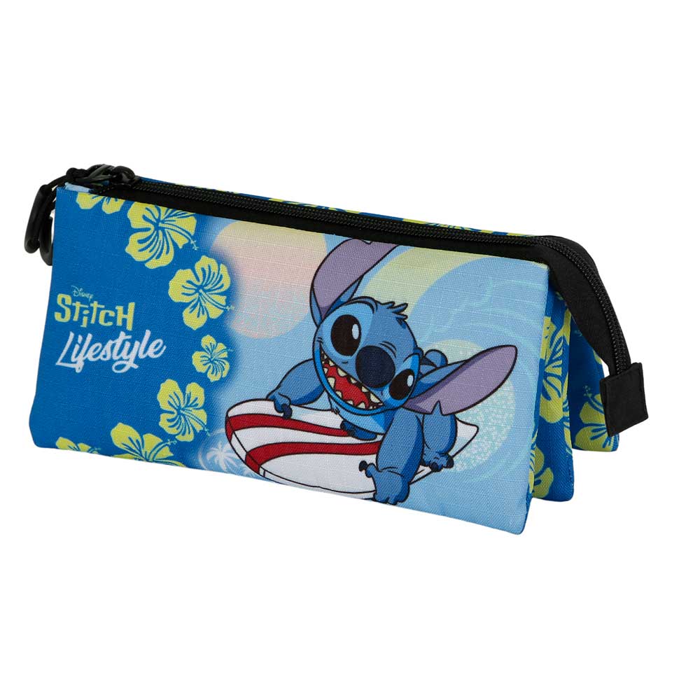 Triple Pencil Case Lilo and Stitch Lifestyle