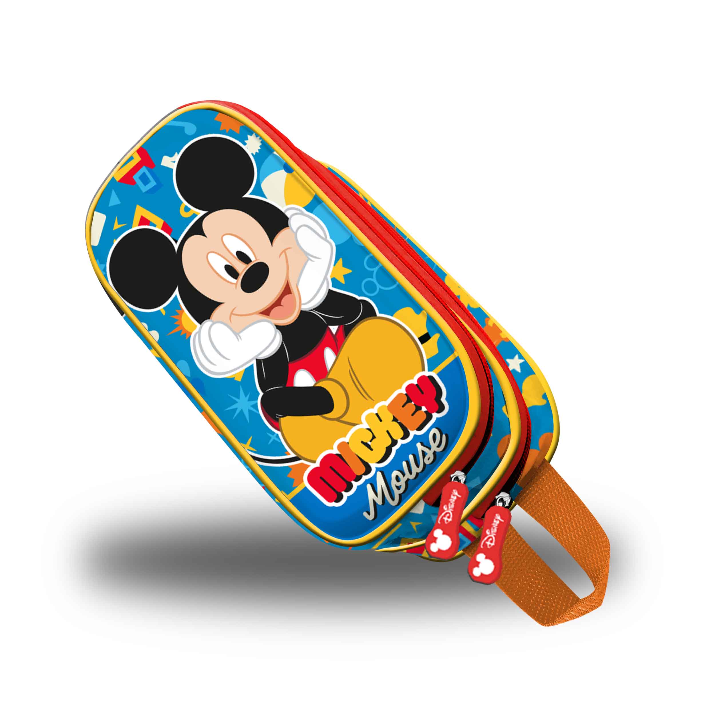 Estuche Portatodo Doble 3D Mickey Mouse Glad